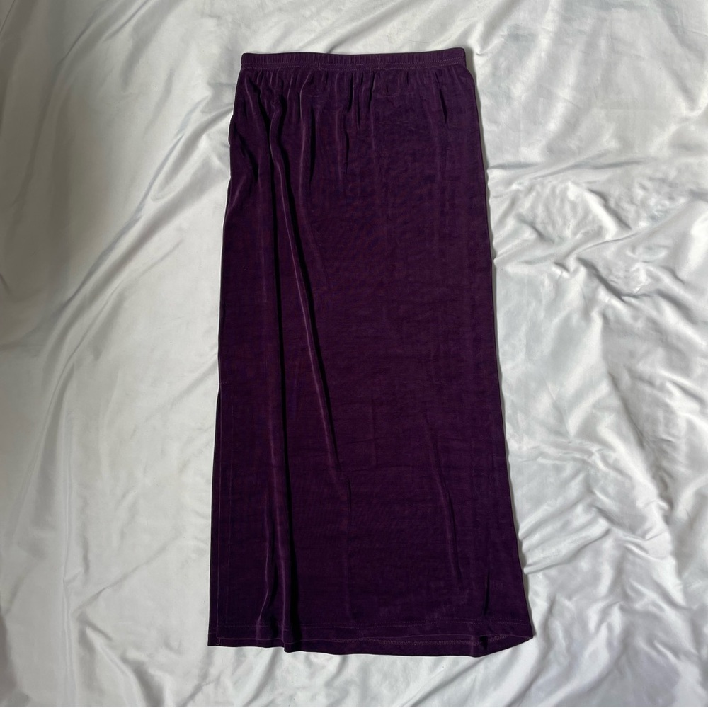 Vintage Purple Maxi Skirt